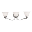 Beaumont Lane 3 Light Bath Light in Brushed Nickel