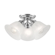 Beaumont Lane 3 Light Ceiling Mount in Chrome