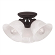 Beaumont Lane 3 Light Ceiling Mount in Bronze