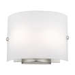 Beaumont Lane 2 Light Wall Sconce in Brushed Nickel