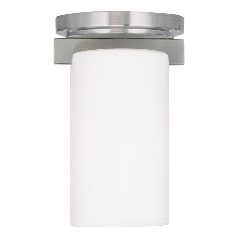 Beaumont Lane Ceiling Mount in Brushed Nickel