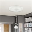 Beaumont Lane Ceiling Medallion in White