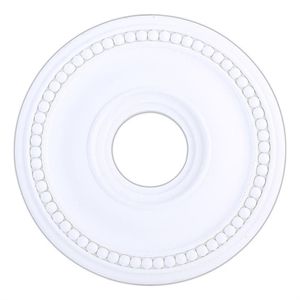 Beaumont Lane Ceiling Medallion in White