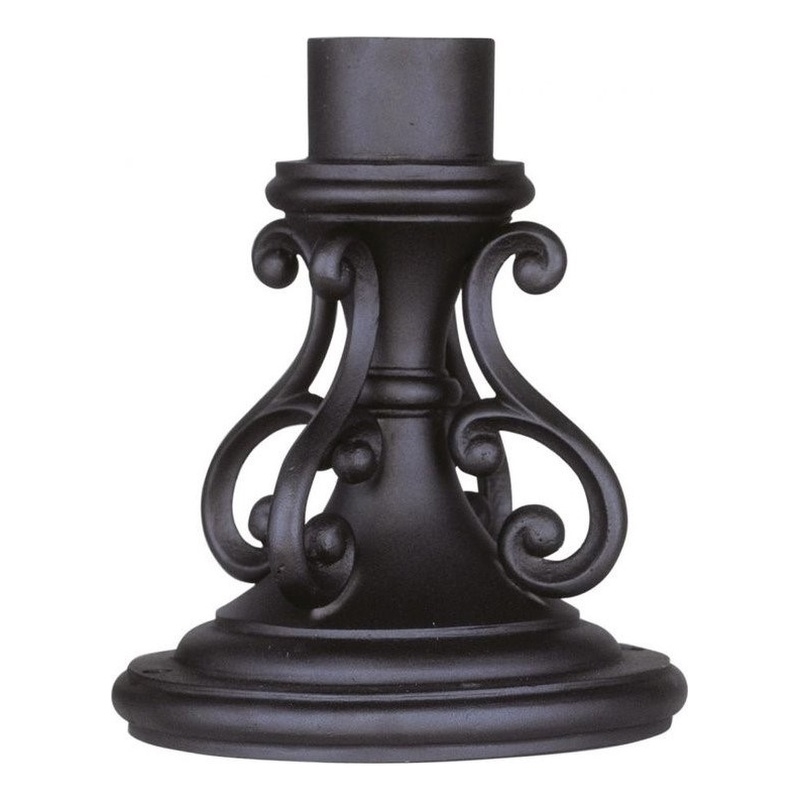 Beaumont Lane Outdoor Pier Mount Adaptors in Bronze