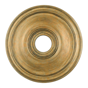 Beaumont Lane Ceiling Medallion in Antique Gold Leaf