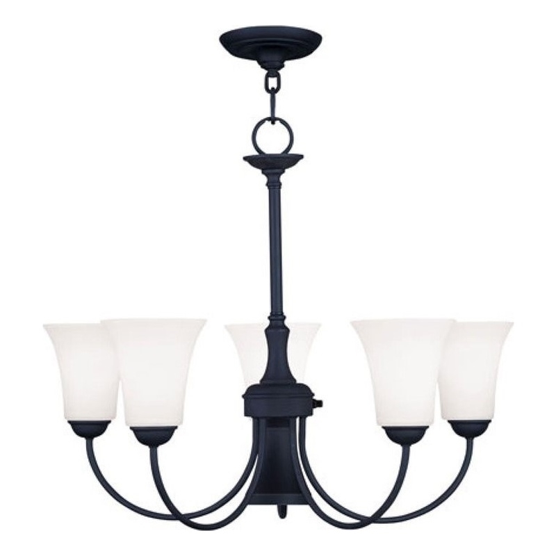 Beaumont Lane 6 Light Chandelier in Black