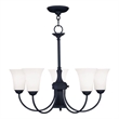 Beaumont Lane 6 Light Chandelier in Black