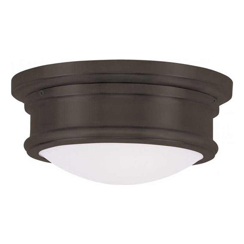 Beaumont Lane 2 Light Ceiling Mount in Bronze