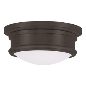 Beaumont Lane 2 Light Ceiling Mount in Bronze