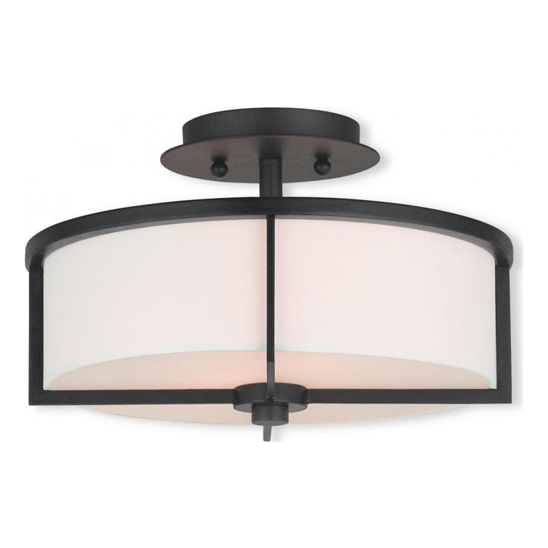 Beaumont Lane 2 Light Ceiling Mount in Bronze