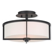 Beaumont Lane 2 Light Ceiling Mount in Bronze
