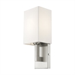 Beaumont Lane Wall Sconce in Brushed Nickel
