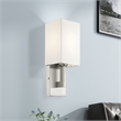 Beaumont Lane Wall Sconce in Brushed Nickel