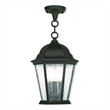 Beaumont Lane 3 Light Outdoor Chain Hang Lantern in Textured Black