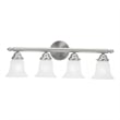 Beaumont Lane 4 Light Bath Light in Brushed Nickel
