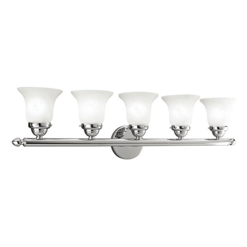Beaumont Lane 5 Light Bath Light in Chrome