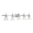 Beaumont Lane 5 Light Bath Light in Brushed Nickel