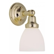 Beaumont Lane Bath Light in Polished Brass
