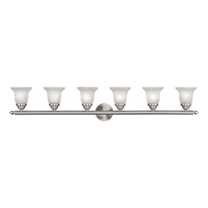 Beaumont Lane 6 Light Bath Light in Brushed Nickel