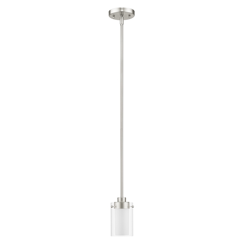 Beaumont Lane Mini Pendant in Brushed Nickel
