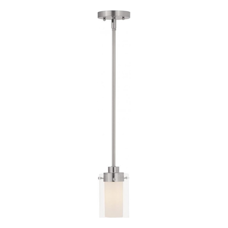 Beaumont Lane Mini Pendant in Brushed Nickel