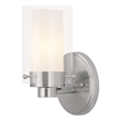 Beaumont Lane Bath Light in Brushed Nickel