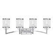 Beaumont Lane 4 Light Bath Light in Brushed Nickel