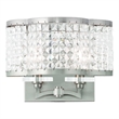 Beaumont Lane 2 Light Wall Sconce in Brushed Nickel