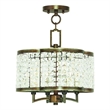 Beaumont Lane 4 Light Convertible Mini Chandelier in Palacial Bronze