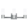 Beaumont Lane 3 Light Bath Light in Brushed Nickel