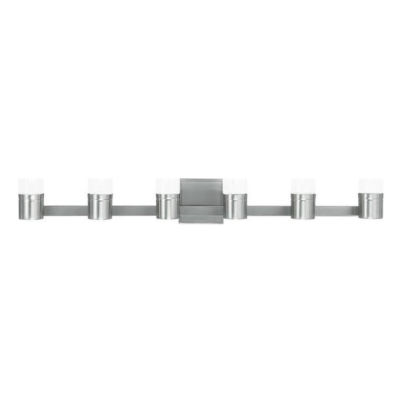Beaumont Lane 6 Light Bath Light in Brushed Nickel