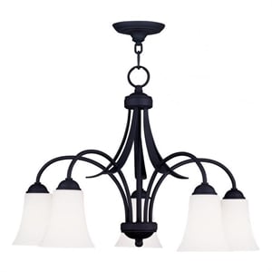 Beaumont Lane 5 Light Chandelier in Black