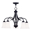 Beaumont Lane 5 Light Chandelier in Black