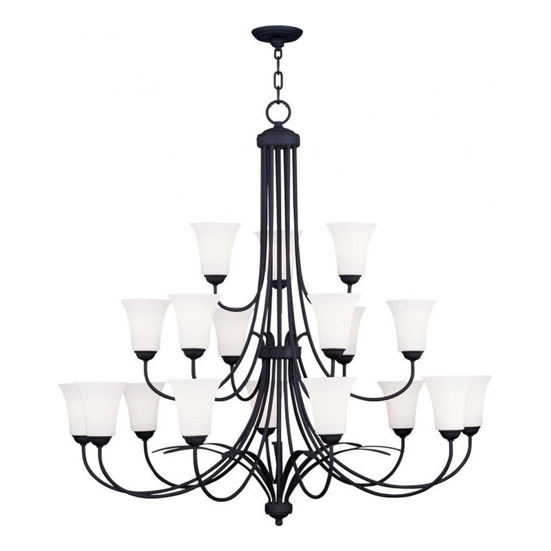 Beaumont Lane 18 Light Chandelier in Black