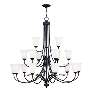 Beaumont Lane 18 Light Chandelier in Black