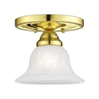 Beaumont Lane Ceiling Mount in Polished Brass