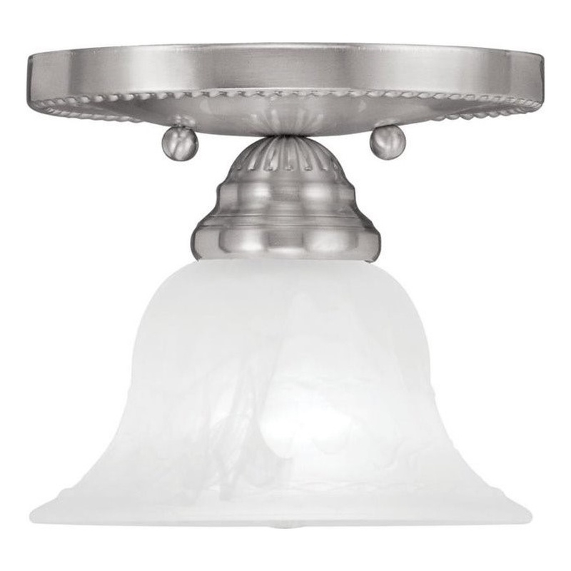 Beaumont Lane Ceiling Mount in Brushed Nickel