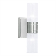 Beaumont Lane 2 Light Bath Light in Brushed Nickel