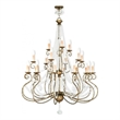 Beaumont Lane 21 Light Foyer Chandelier in European Bronze