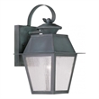 Beaumont Lane Outdoor Wall Lantern in Charcoal