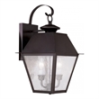 Beaumont Lane 2 Light Outdoor Wall Lantern in Bronze