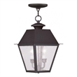 Beaumont Lane 2 Light Outdoor Chain Hang in Bronze