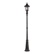 Beaumont Lane 3 Light Outdoor Post Head in Bronze