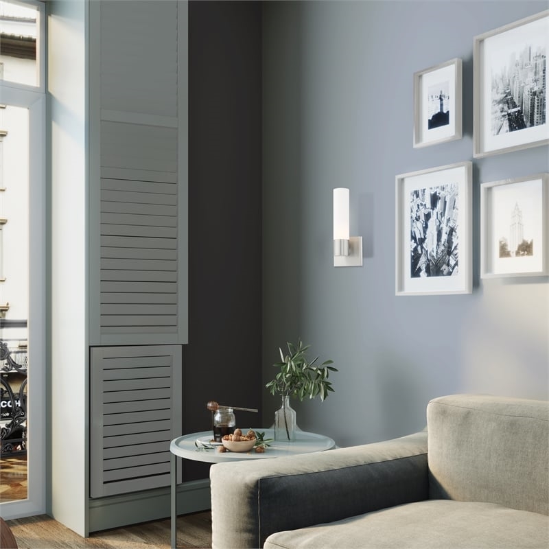 Beaumont Lane Wall Sconce in Brushed Nickel