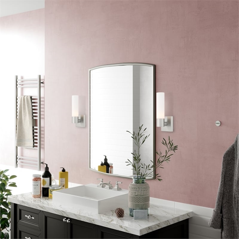 Beaumont Lane Wall Sconce in Brushed Nickel