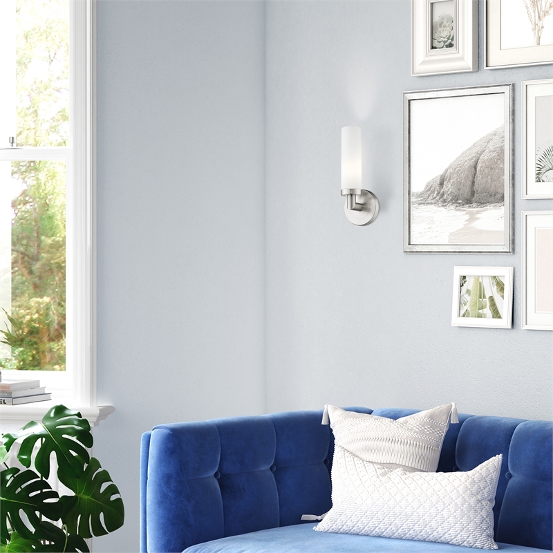 Beaumont Lane Wall Sconce in Brushed Nickel