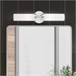 Beaumont Lane 2 Light Bath Light in Brushed Nickel