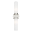 Beaumont Lane 2 Light Bath Light in Brushed Nickel