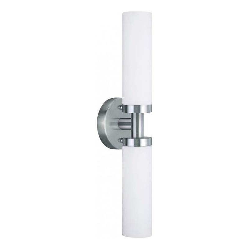 Beaumont Lane 2 Light Bath Light in Brushed Nickel