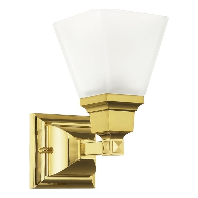 Beaumont Lane Bath Light in Polished Brass